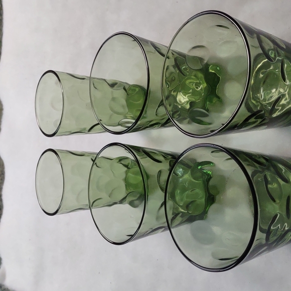 Atlas green dot Eldorado glasses. - Picture 2 of 2